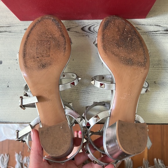 VALENTINO ROCKSTUD ANKLE STRAP SANDAL 60 MM - Picture 5 of 9